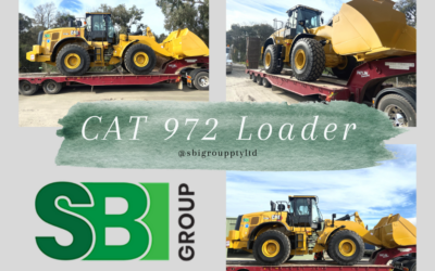 SBI Takes Delivery of a new CAT 972 Loader